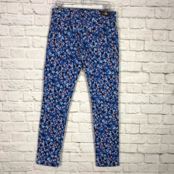 Levis 524 Too SuperLow Multi Floral Skinny Jeans - Picture 2 of 8